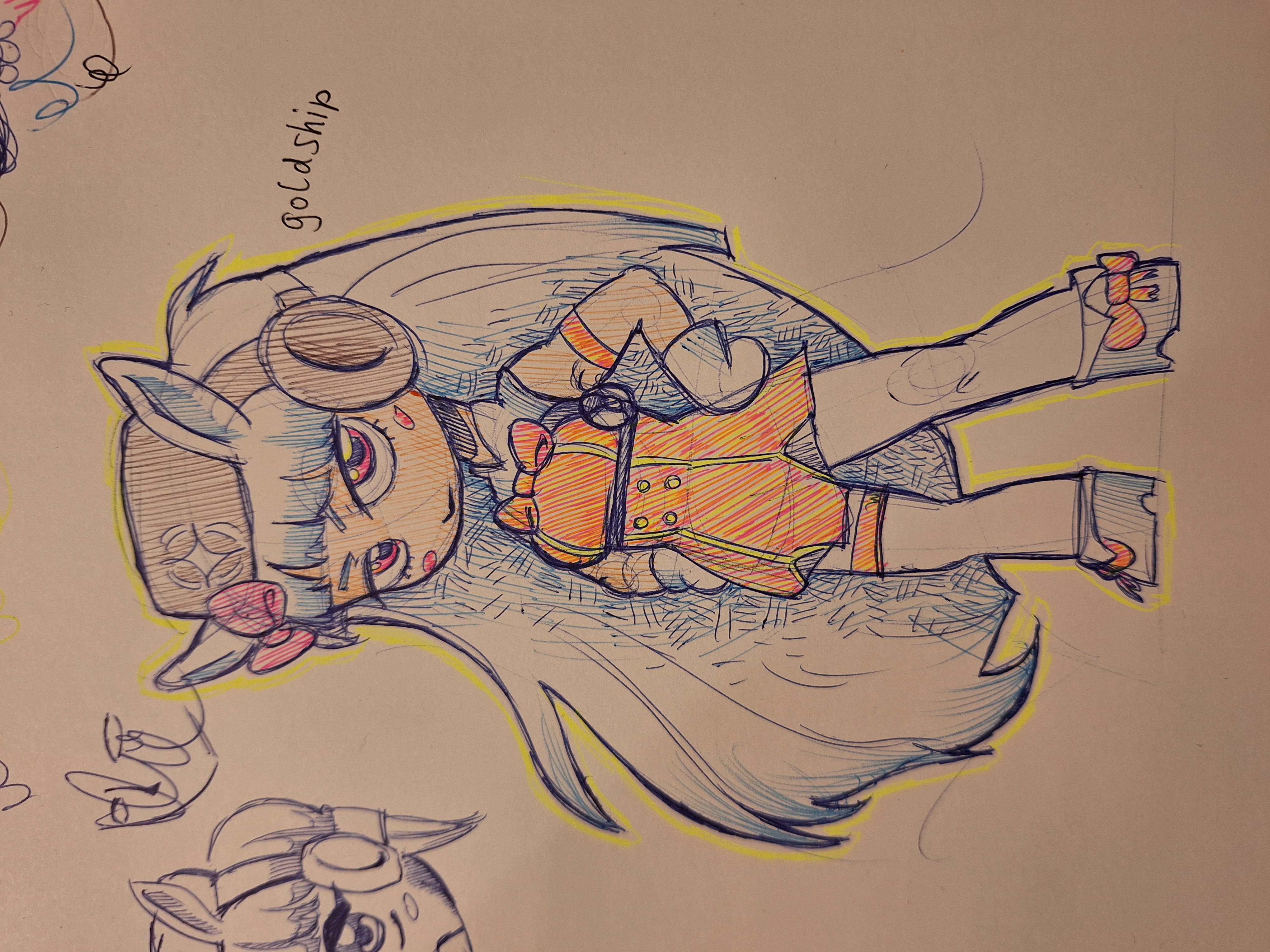 Goldship — character sketch
